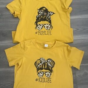 Mommy and Mini me t shirts set